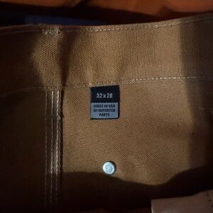 Brown Canvas Pants